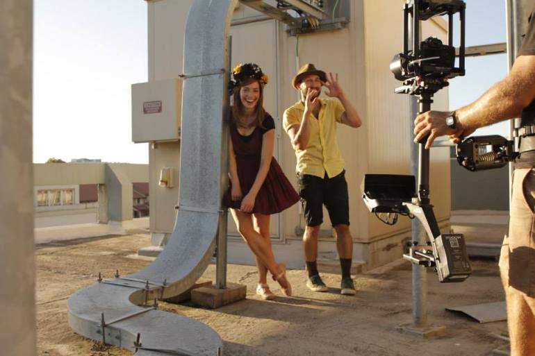Em & Andy on the Happy shoot in Sydney, Australia